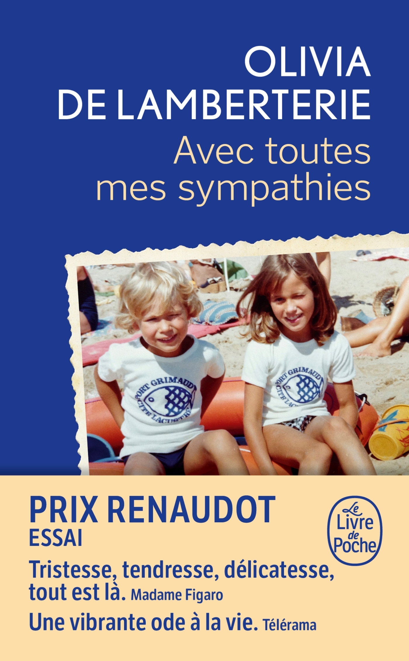 critique de "Avec toutes mes sympathies", dernier livre de Olivia de